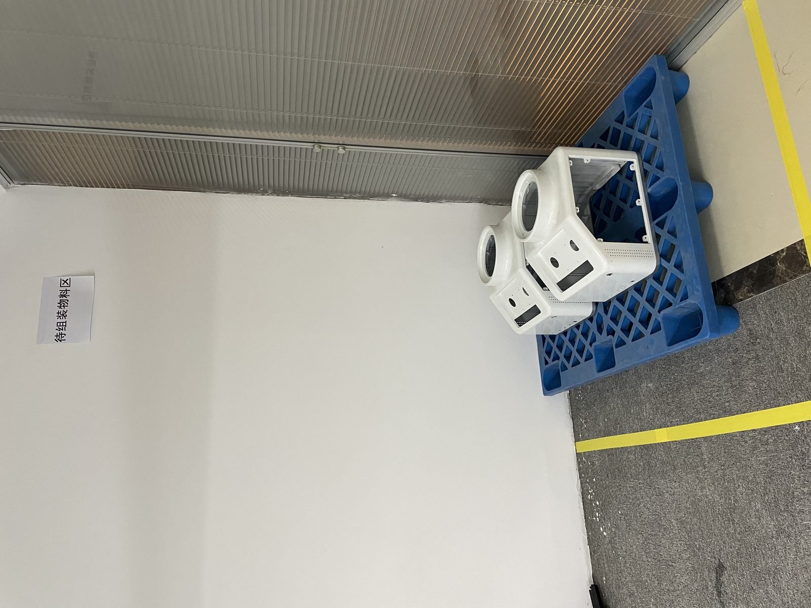 RoboticsBaby factory floor — robot assembly and testing